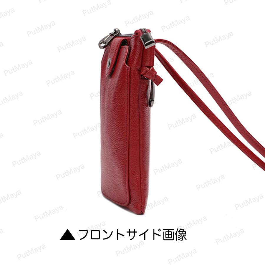 スマホショルダー バッグ レディース 財布 斜め掛け スマホ ショルダー フォンケース お財布 ポシェット ウォレット カード入れ カードケース 小銭入れ |  | 16