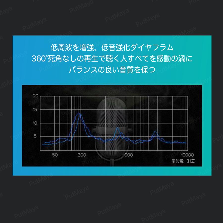 ワイヤレススピーカー ブルートゥース 木製スピーカー スピーカー bluetooth 無線 大音量 重低音 高音質 ポータブル iPhone Android 高音質 おしゃれ |  | 09
