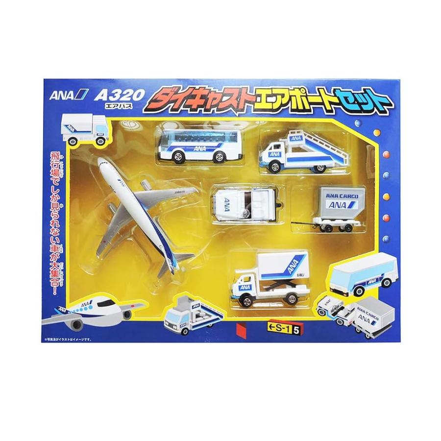 ダイキャスト エアポートセット ANA エアバス A320 : PuuMint - 通販