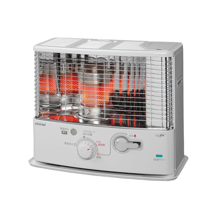トヨトミ 石油ストーブ 電池レス ぐるんPa (木造8畳まで/コンクリート