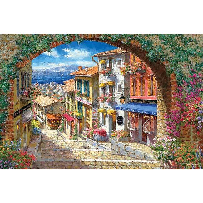 アップルワン ジグソーパズル 1000ピース コートダジュールの風 風景画