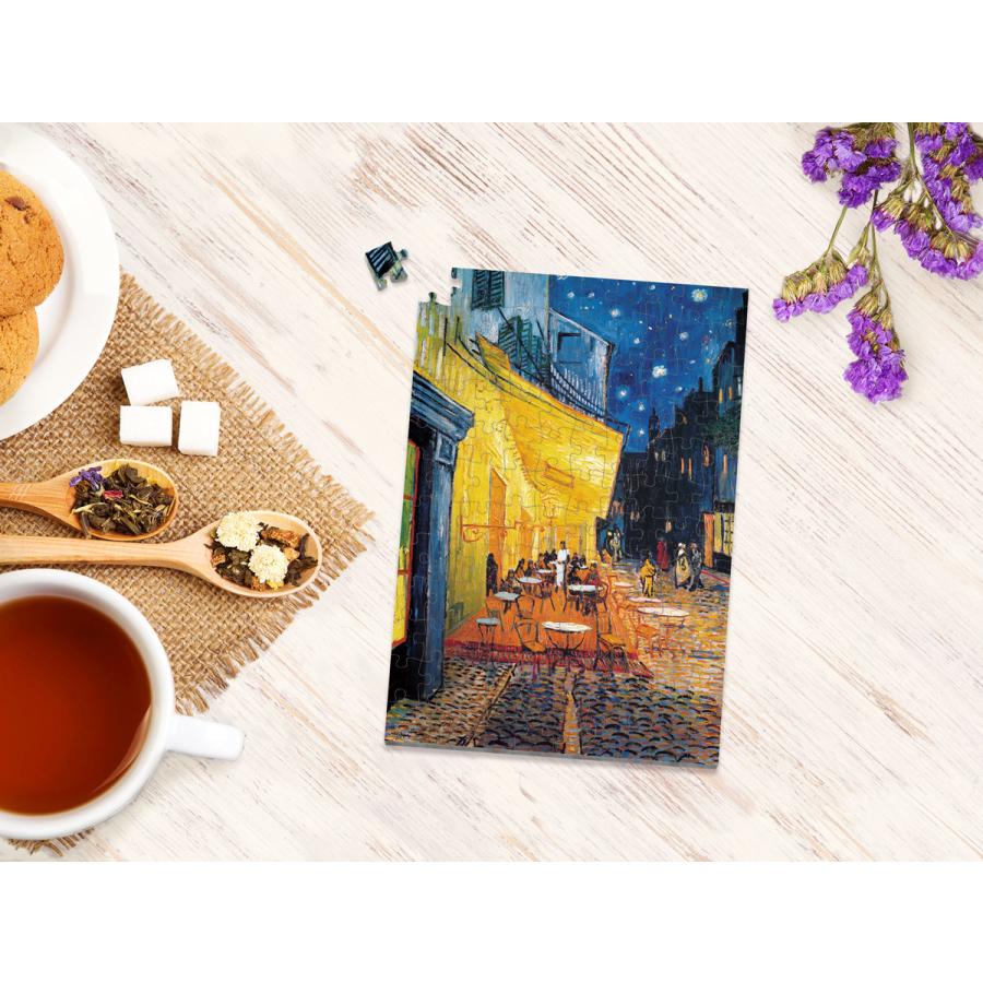 アップルワン 送料無料 ミニパズル 120ピース 名画アート 4個