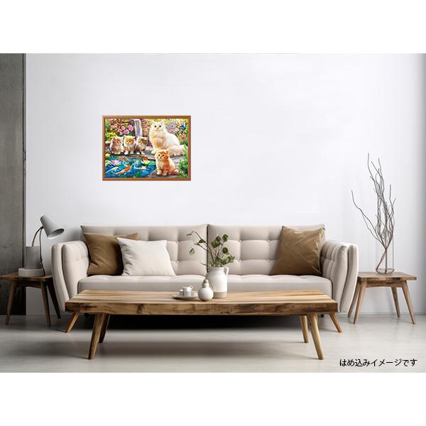 アップルワン（APPLEONE） ジグソーパズル 500ピース 子猫とフラワー