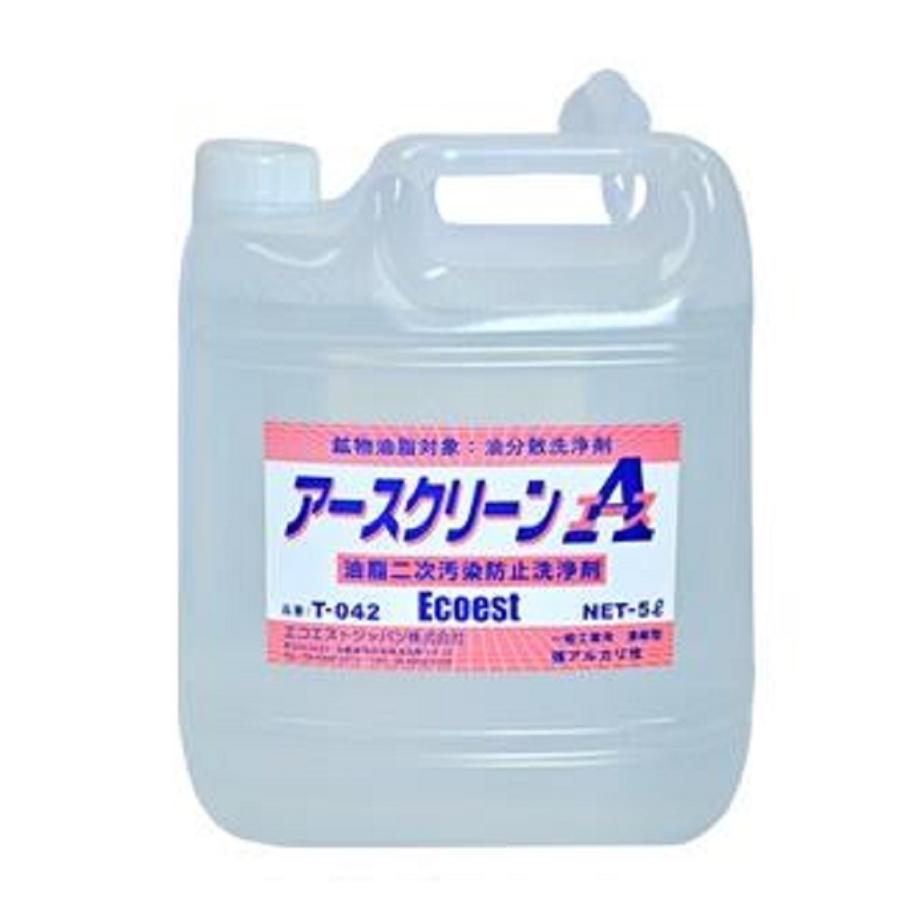 アースクリーン A 油流出処理 業務用 油処理剤 機械油洗剤 強力型 5L