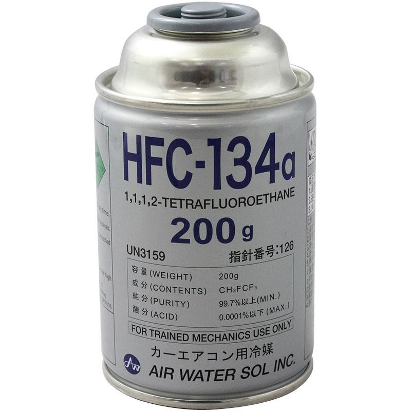 エアコンガス HFC-134a 日産 デイズ B21W ルークス B21A (B21系) B43W〜B48W (B4系) カークーラー 日本製 200g缶 2本セット エアウォーター AIR WATER｜pvd1｜02