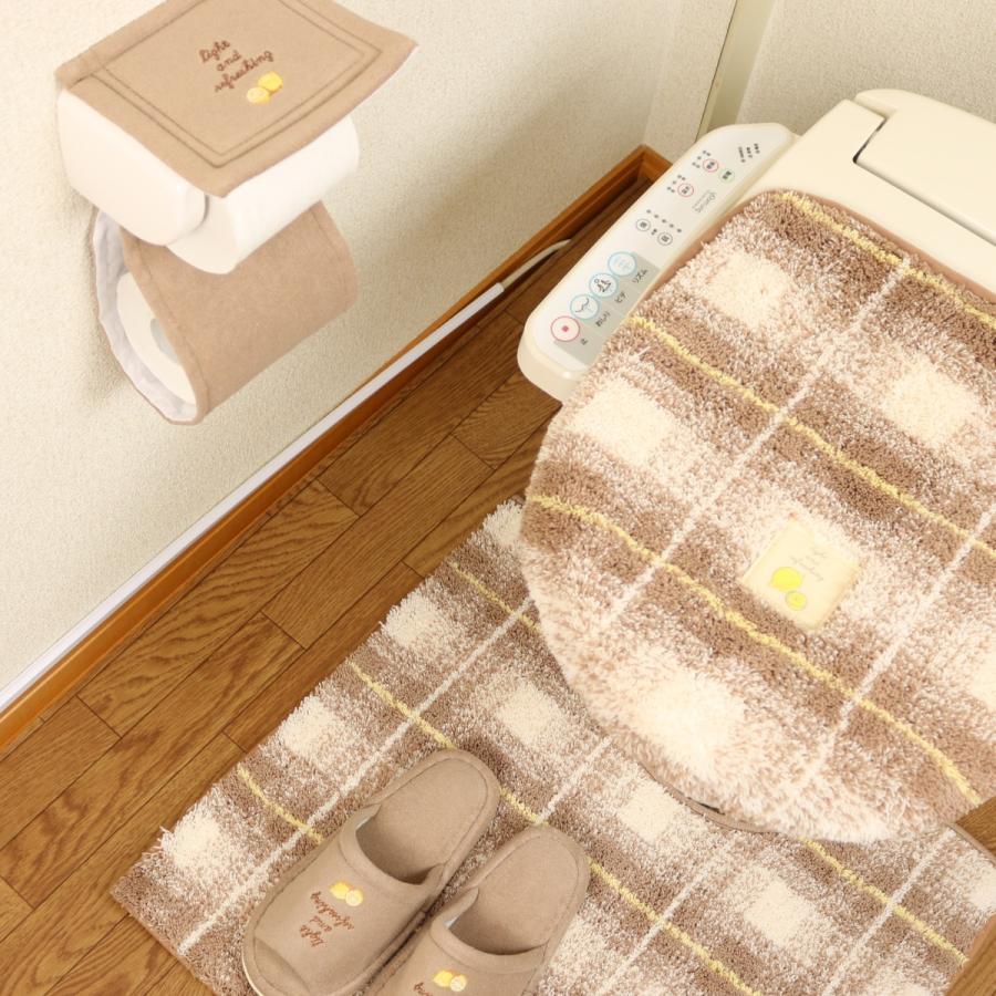 オカ トイレマットセット 2点 トイレマット (55×60cm) セット