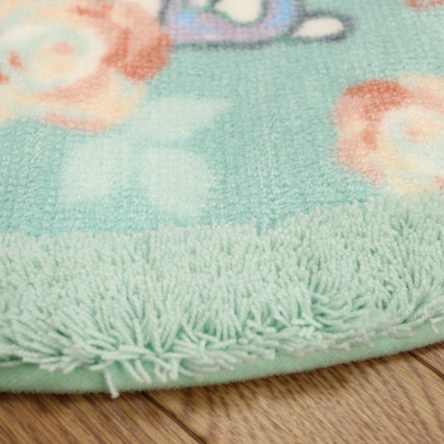 オカ ハローキティ トイレマット セット 2点 ピンク U型 O型