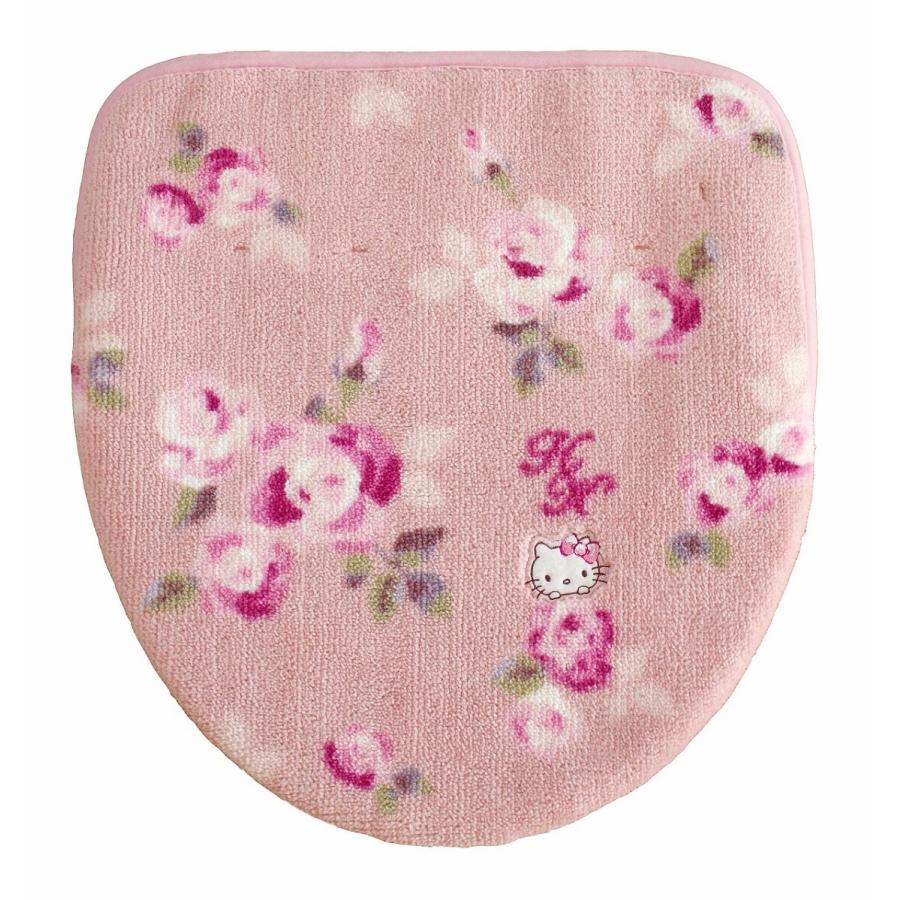 オカ ハローキティ トイレマット セット 3点 ペーパーホルダー