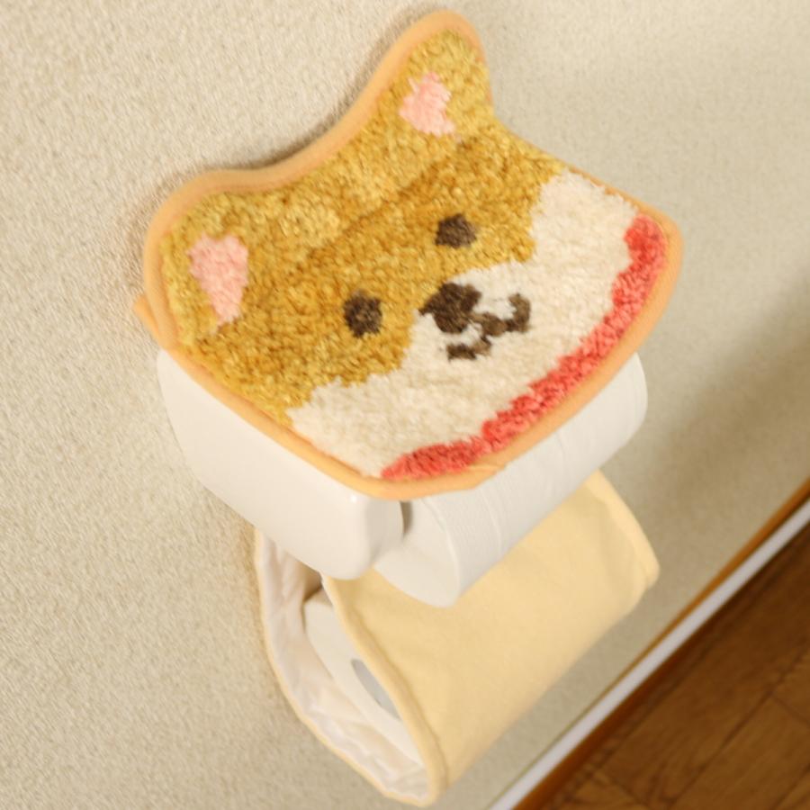 オカ トイレマット 4点セット 約55×60cm 犬 わんこ ファンディット