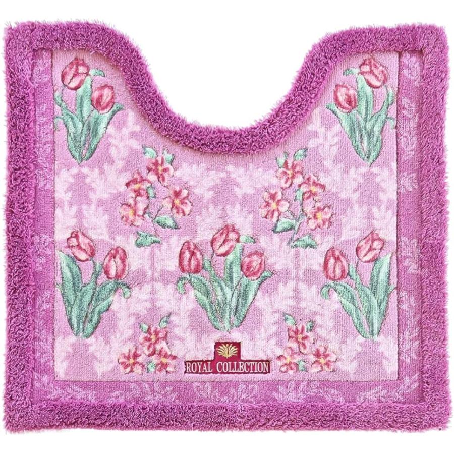 ROYAL COLLECTION（オカ） トイレマット 4点 セット 日本製 ピンク