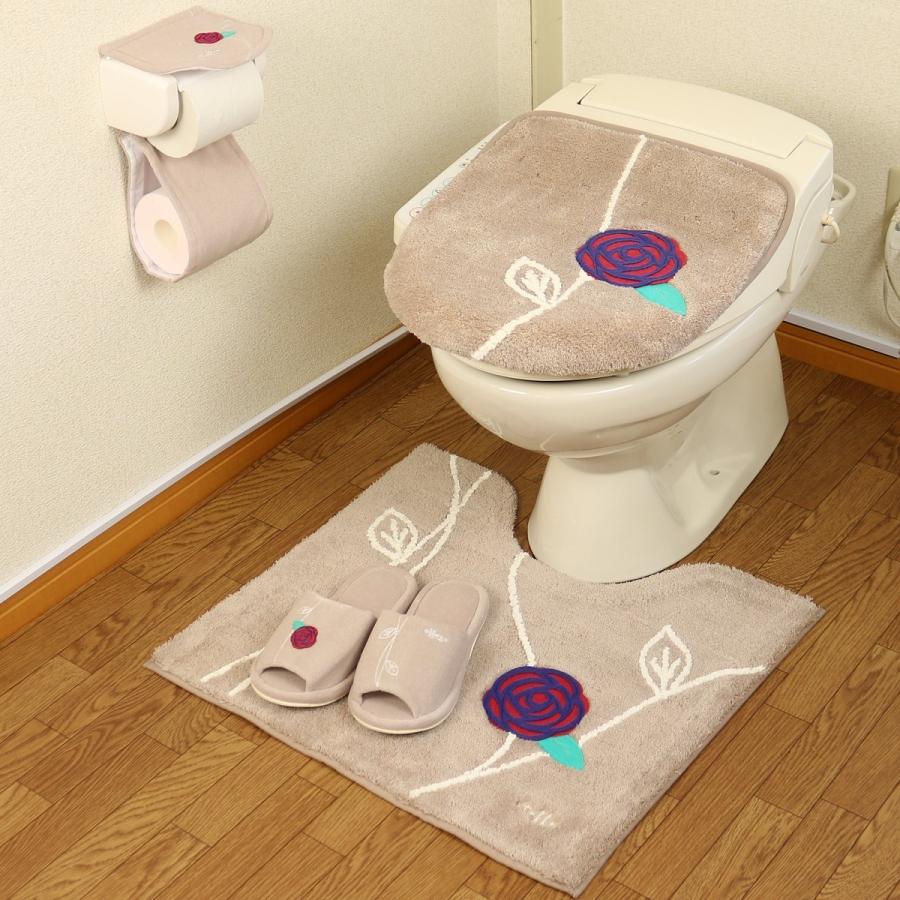 オカ トイレマットセット 北欧 おしゃれ 風水 4点 吸着型 ピンク オカ トイレマットセット 北欧 おしゃれ 風水 4点 吸着型 ピンク