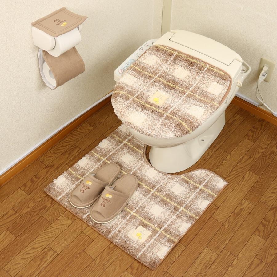 オカ トイレマットセット 4点 トイレマット (55×60cm) セット 4