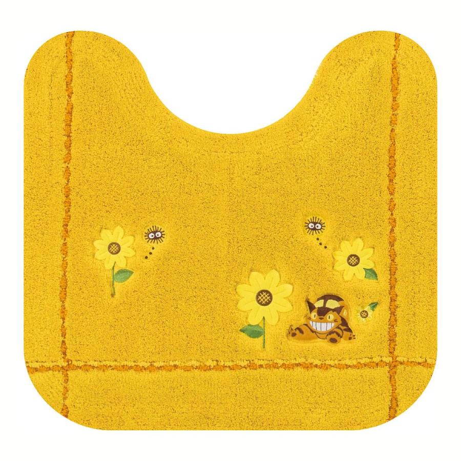 ファッションなデザイン となりのトトロ ねこバス トイレマット セット