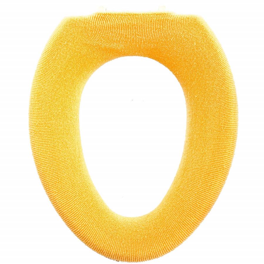 トイレマット 北欧 新品 4点 セット ロング 金運の イエロー 洗浄暖房