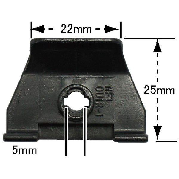 プッシュリベット タイヤハウス フロントバンパー用クリップ トヨタ