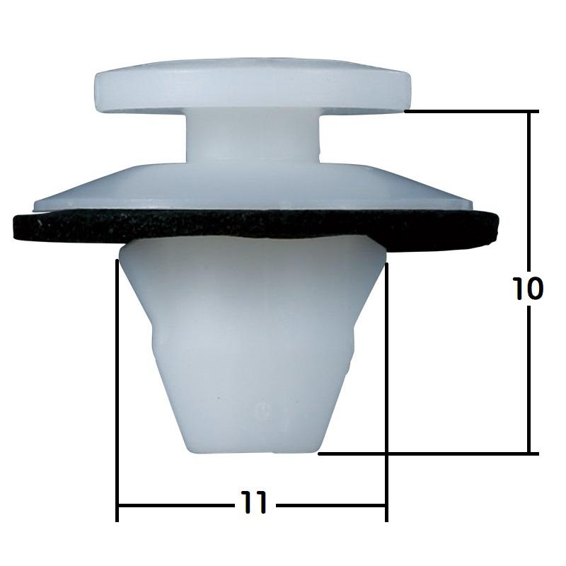 内張りクリップ 30個 テールランプ クリップ 純正品 トヨタ カルディナ