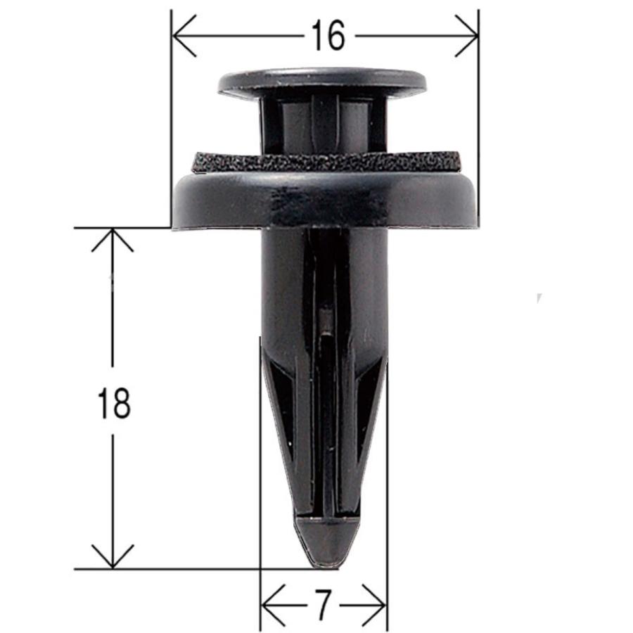 内張りクリップ 純正品 100個 トヨタ エスティマ ノア ヴォクシー 純正