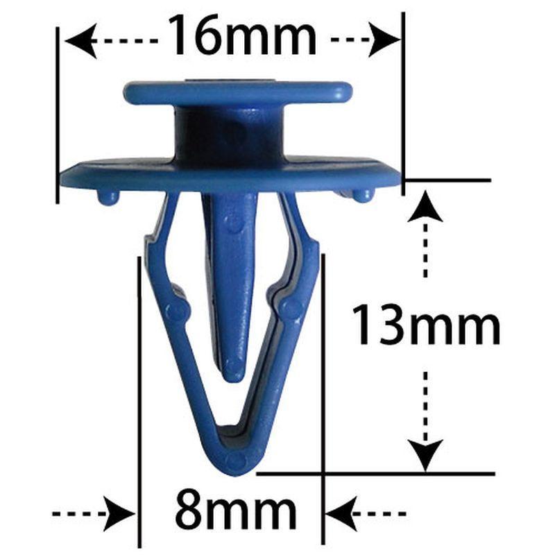 カウルトップ用クリップ ホンダ フィット フリード 10個入 純正番号