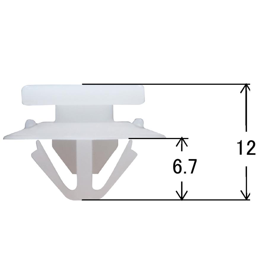 内張クリップ フロンドドアセンターピラー リベット ホンダ '20N-BOX