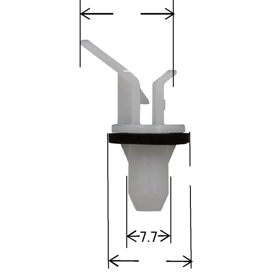 内張クリップ リヤバンパー リベット ホンダ '20N-BOX 純正番号 91504