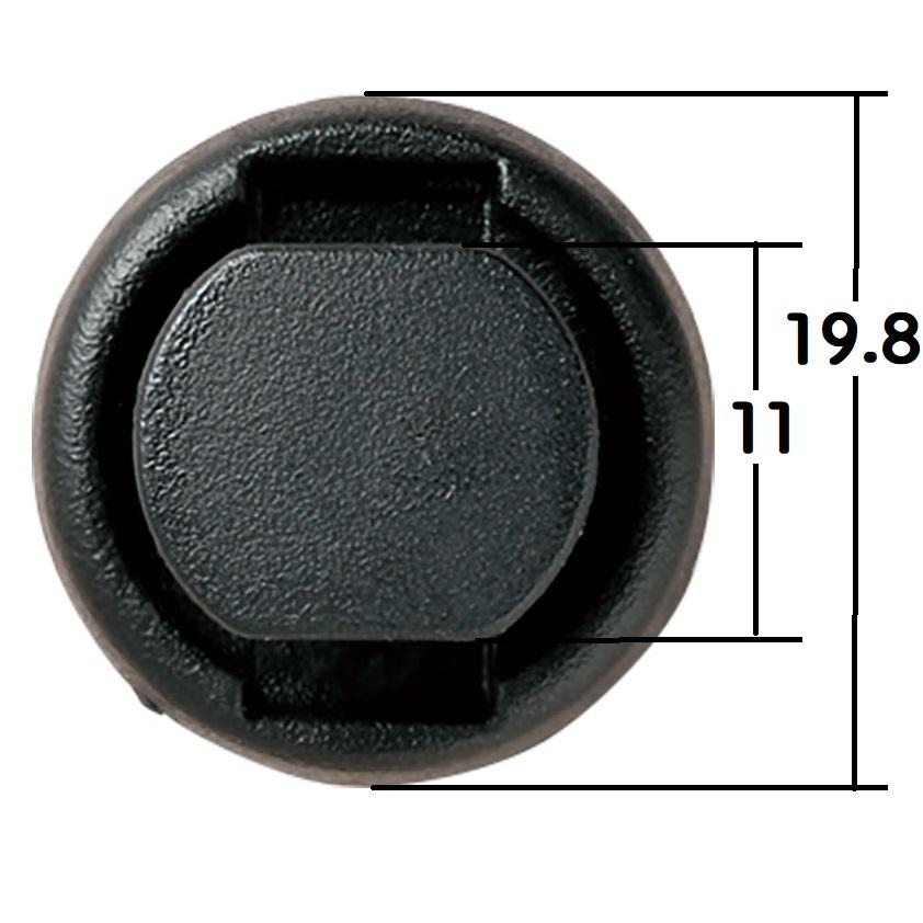 フロントフェンダープロテクター 内張クリップ 10個 トヨタ エスティマ