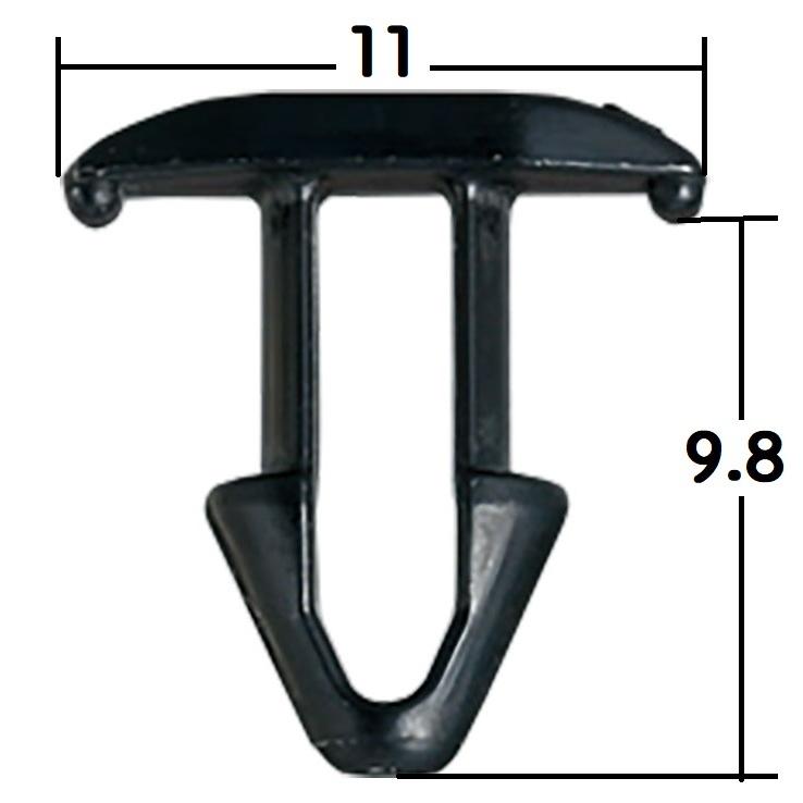 グリルアッパーシール ウェザーストリップ クリップ トヨタ