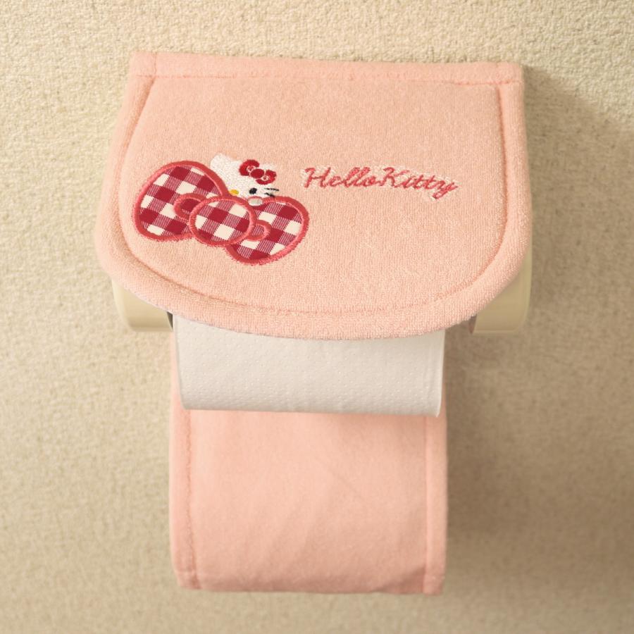 オカ サンリオ ハローキティ トイレット ペーパーホルダーカバー