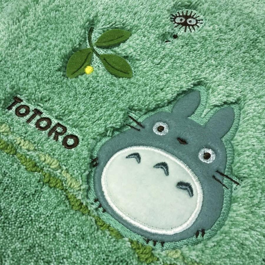 となりのトトロ トイレマット セット 4点 グリーン マルチ型 洗浄便座