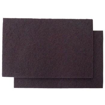 ハンドパッド 600番(150×230 20枚入) #600 基板 カエリ取り 木製品 サンディング 金属 樹脂 足付け サテン仕上げ 理研コランダム リコブライト紫（パープル） |  | 01