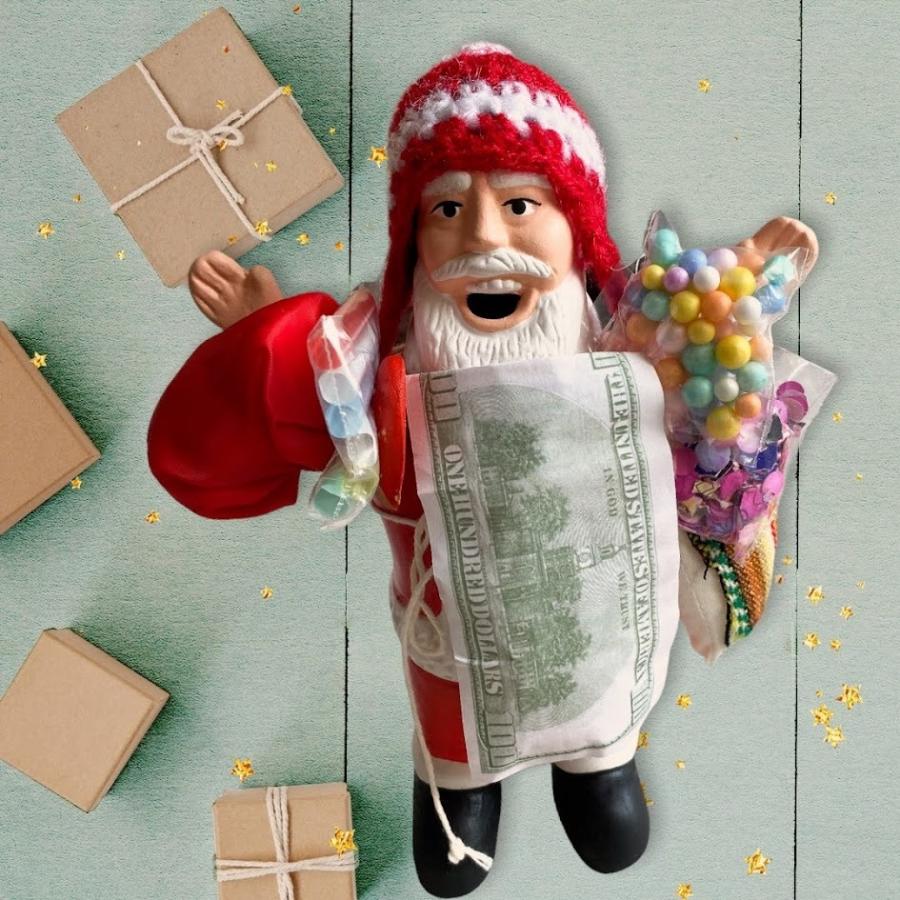 サンタ エケコー人形 人形 エスニック お守り 幸運 ペルー