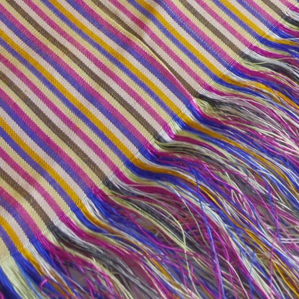 タイシルク 手織り 絣 絹織物 タイ イサーン サコンナコン : アジアン