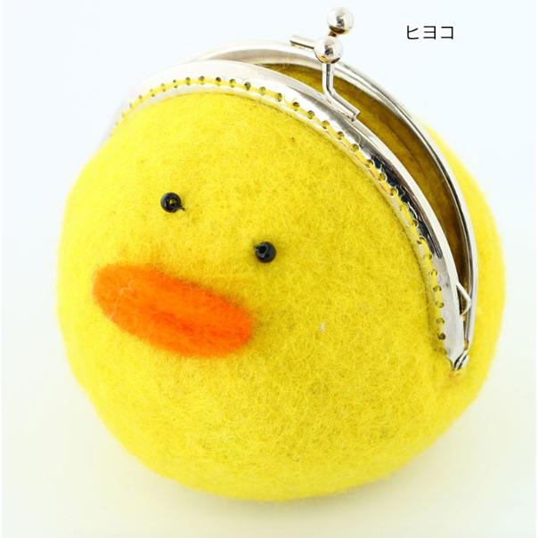 sako様 羊毛フェルト ハリネズミがま口ポーチ 羊毛フェルトsako様 ハリネズミがま口ポーチ