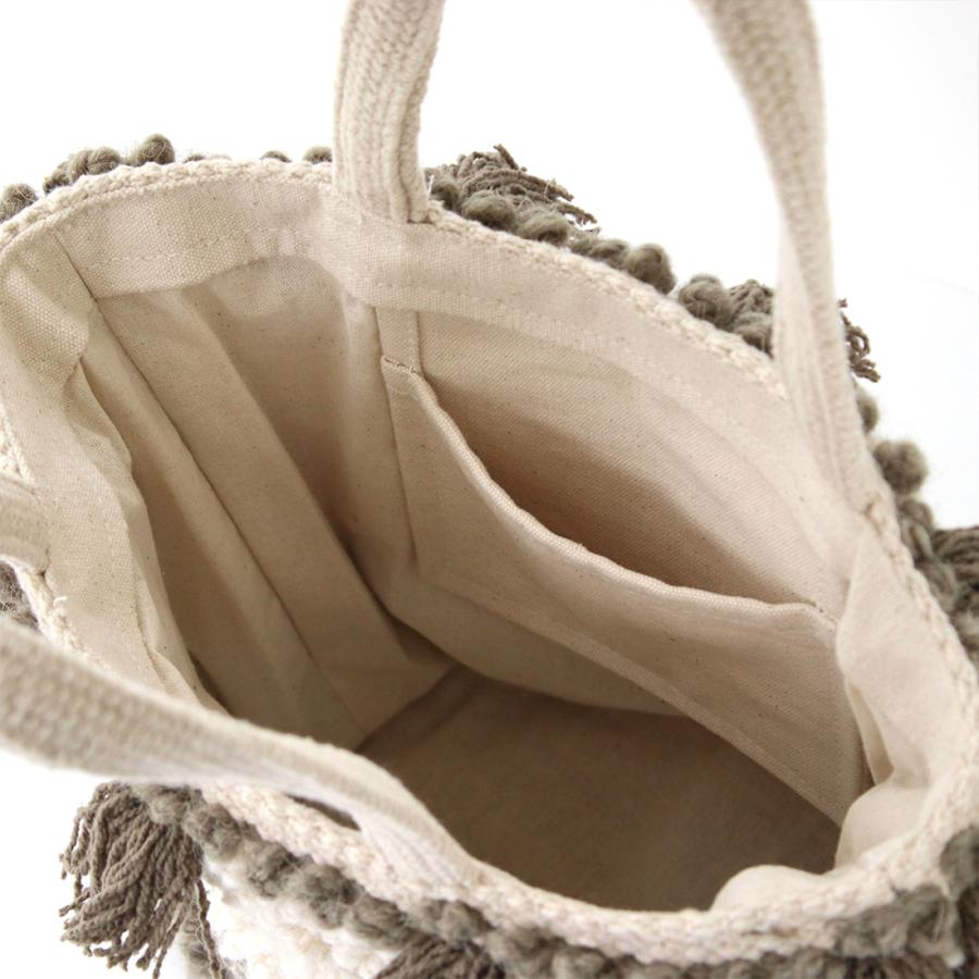 トートバッグ 手織りバッグ ネイティブ柄 クラフト : アジアン