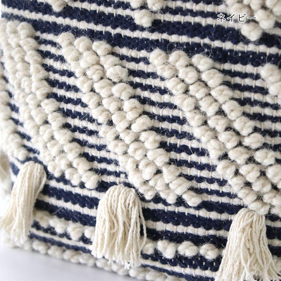 トートバッグ 手織りバッグ ネイティブ柄 クラフト : アジアン雑貨