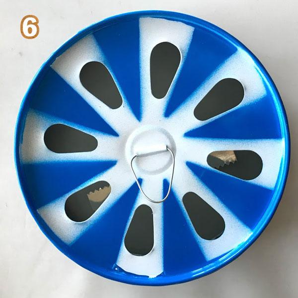 空缶リサイクルペイント 蚊取り線香 ホルダー 蚊遣り アジアン雑貨