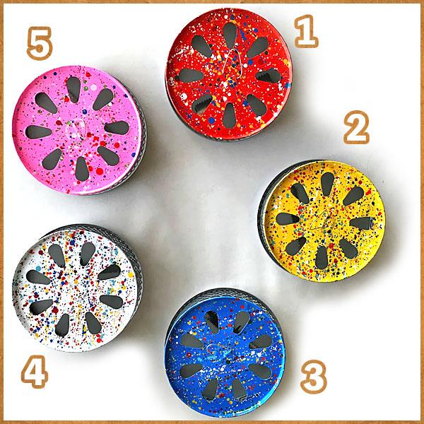 空缶リサイクルペイント 蚊取り線香 ホルダー 蚊遣り アジアン雑貨