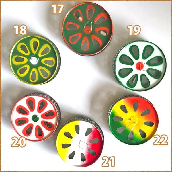 空缶リサイクルペイント 蚊取り線香 ホルダー 蚊遣り アジアン雑貨