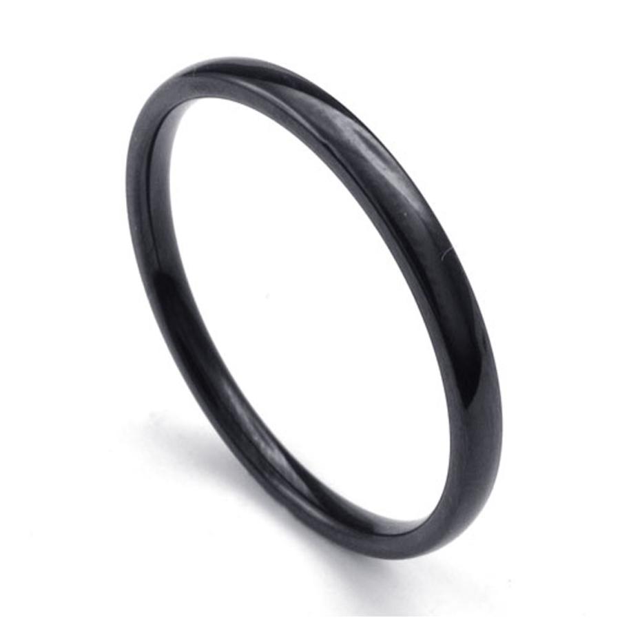 90％以上節約 PW 高品質316Lステンレス 純黒 指輪 名作 送料無料 リング 22924 条件付