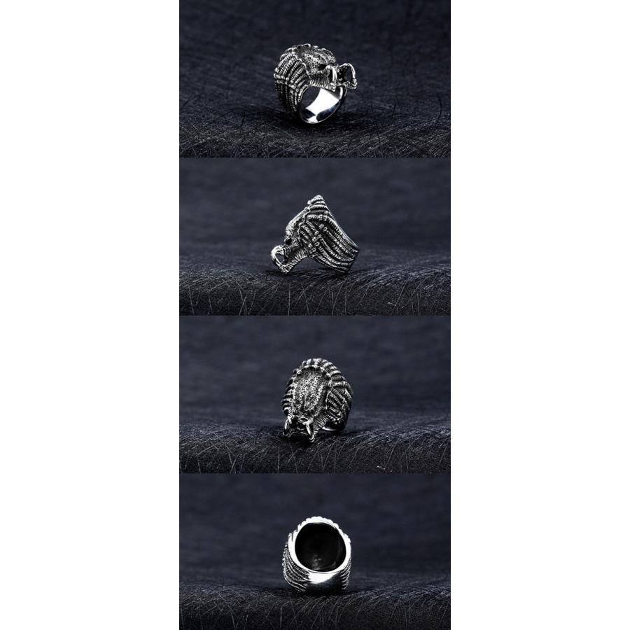 リング[ラッピング対応] PW 精良SUS316L製 シルバ銀色 プレデター