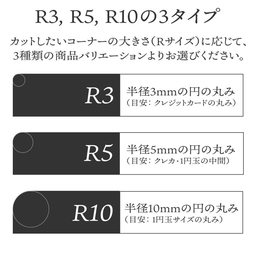 業務用 コーナーカッター R3.5mm 6mm 10mm 角丸 コーナーパンチ 業務用 角丸裁断機 コーナーカッター コーナーパンチ 名刺・PVC
