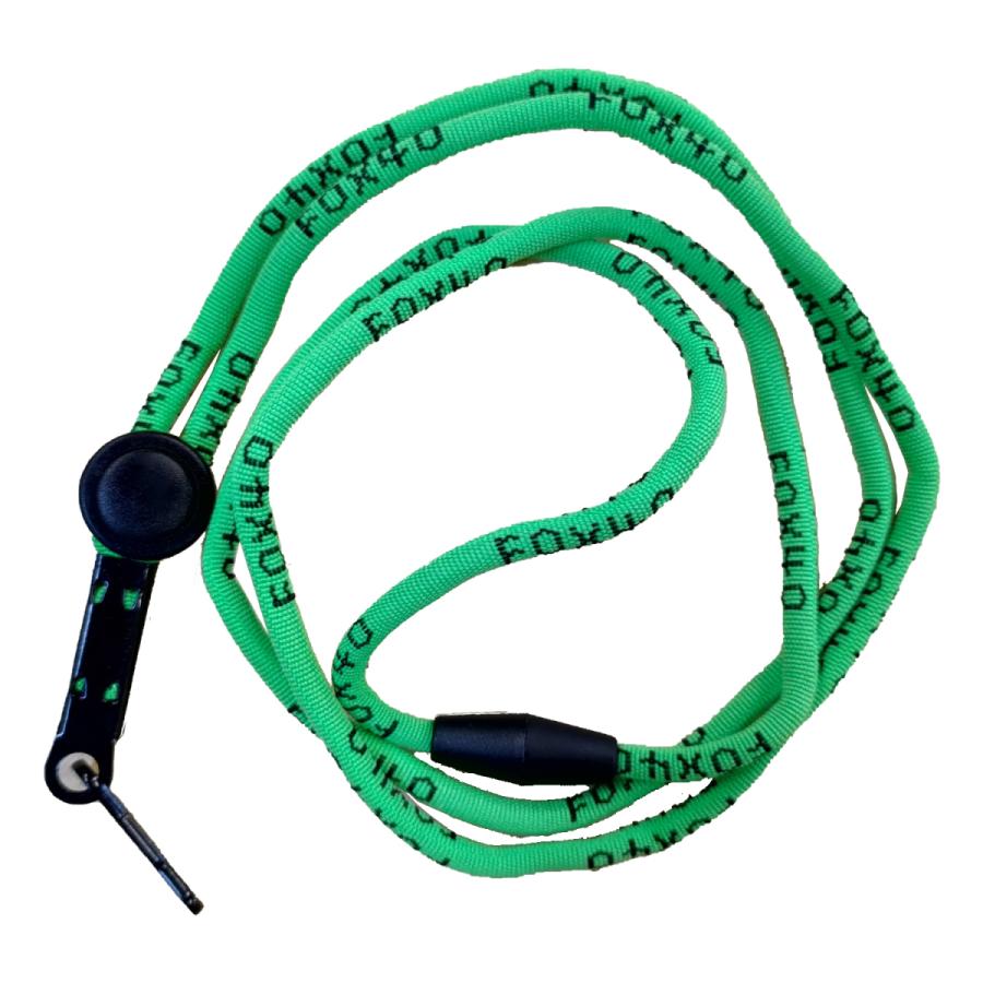 FOX40 ホイッスル Pearl 90db ネオグリーン ランヤード付属 ピーレス