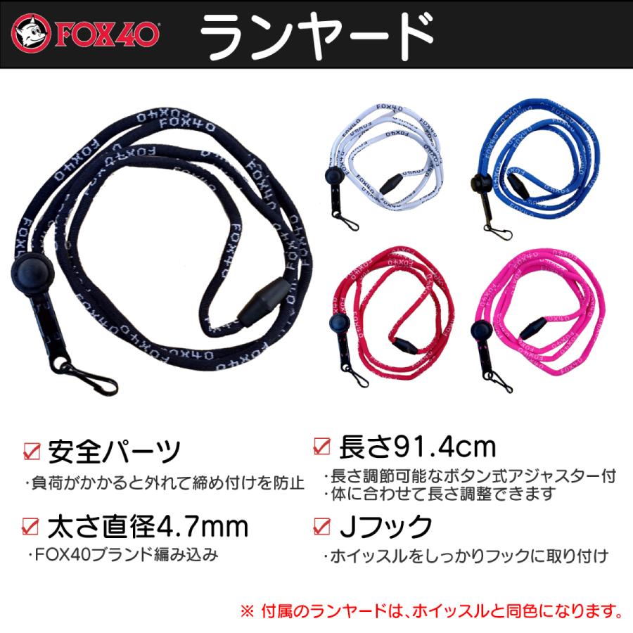FOX40 ホイッスル Pearl 90db ネオグリーン ランヤード付属 ピーレス