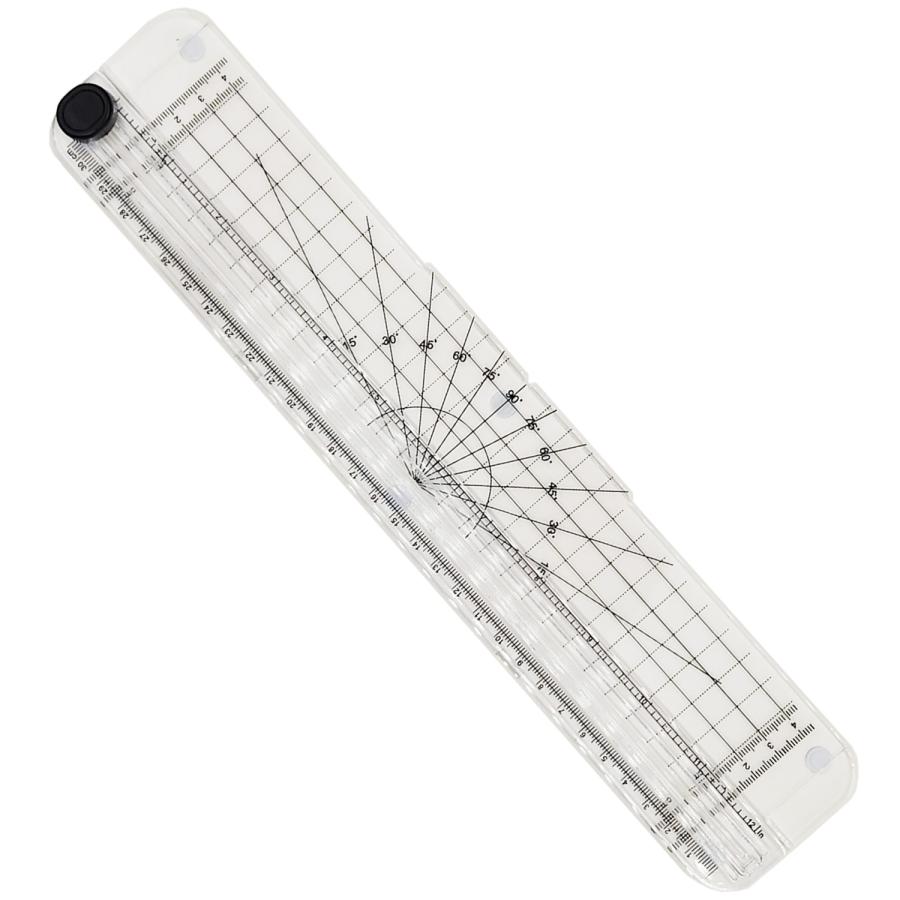 スライドカッター ペーパーカッター 裁断幅 30cm A4 : パワーバリュー