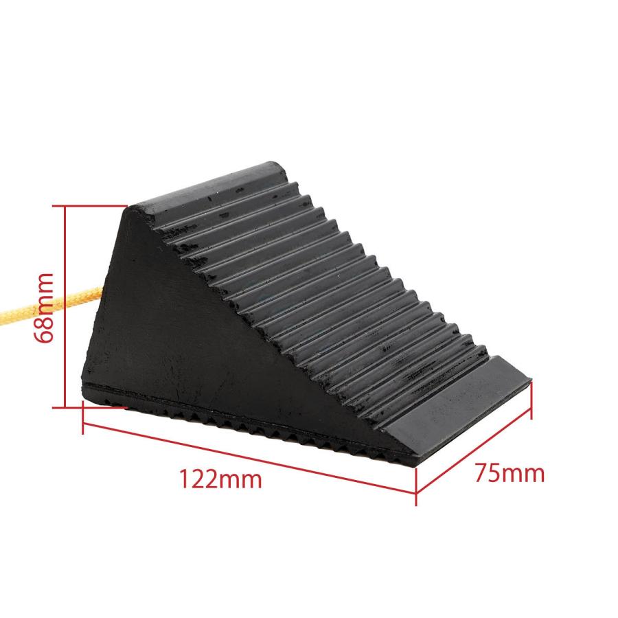 Pwt ゴム製 輪留め 輪止め タイヤ止め タイヤストッパー ロープ付き1ペア 軽自動車 小型車 普通車対応 Pwt Ts210 Pwt ツールストア 通販 Yahoo ショッピング