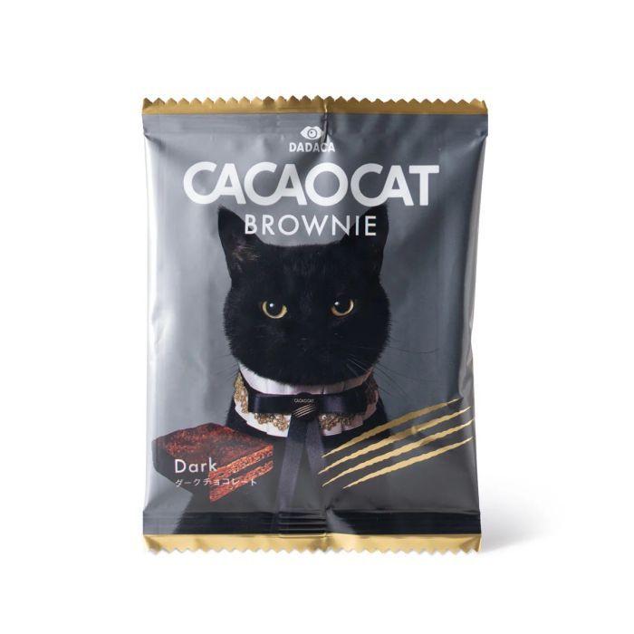 CACAMO出品 賞味期限2026.7.11 カカオキャット CACAOCAT BROWNIE ダーク : PX
