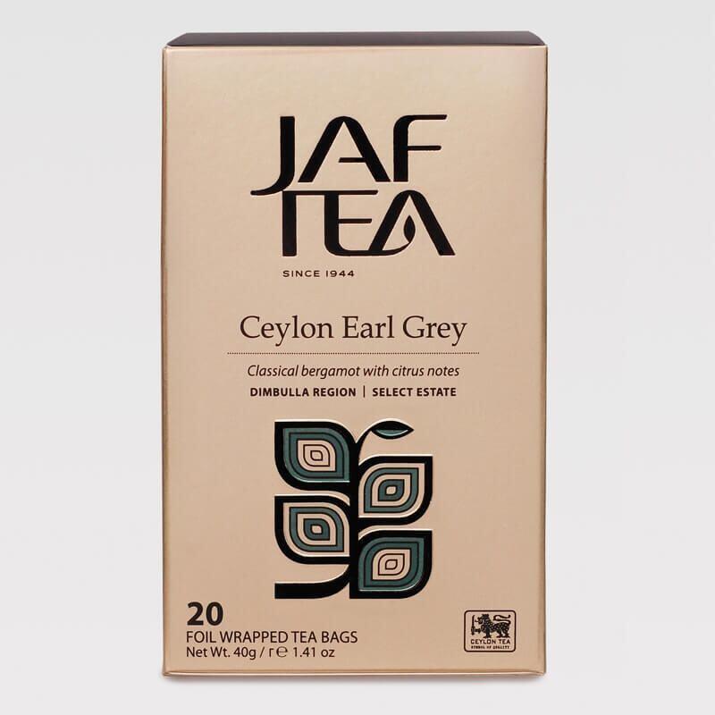 紅茶 ティーバッグ JAFTEA セイロン アールグレイ 20袋入り