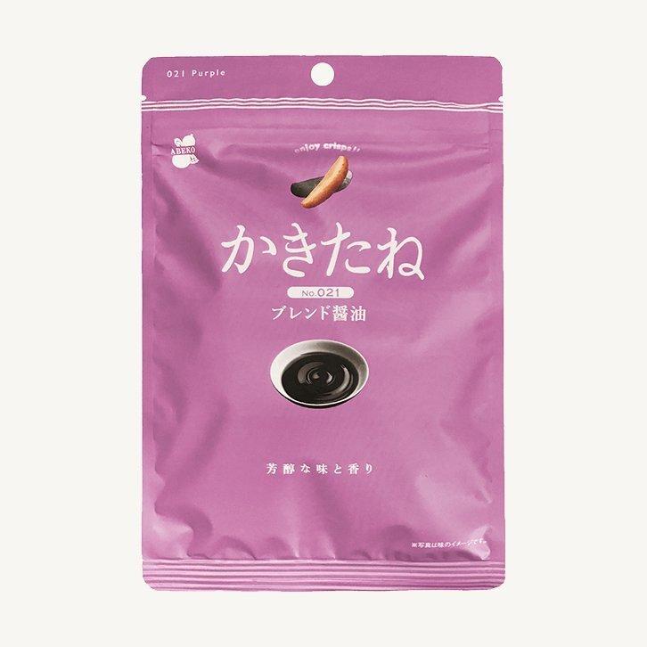 カリッと食感 ビールのお供 かきたね Purple ブレンド醤油 : PX-STORE