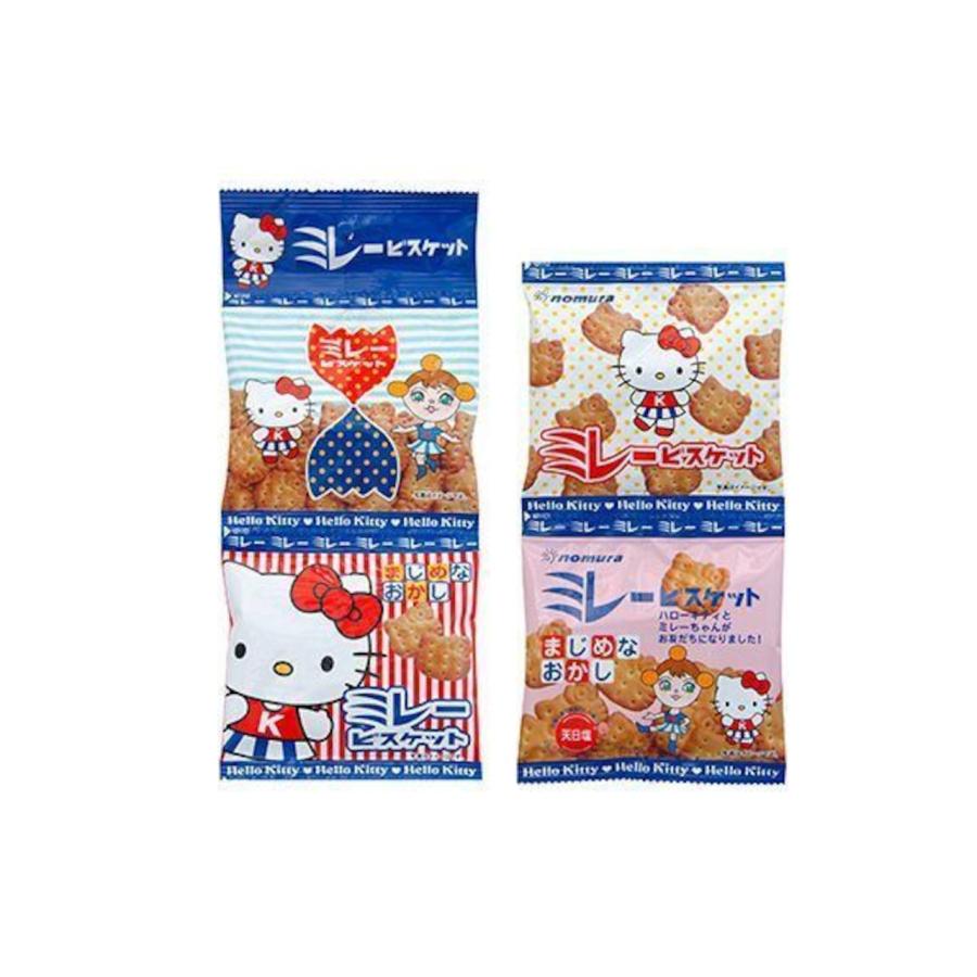 野村煎豆 4連ミレービスケット ハローキティ : PX-STORE Yahoo!店