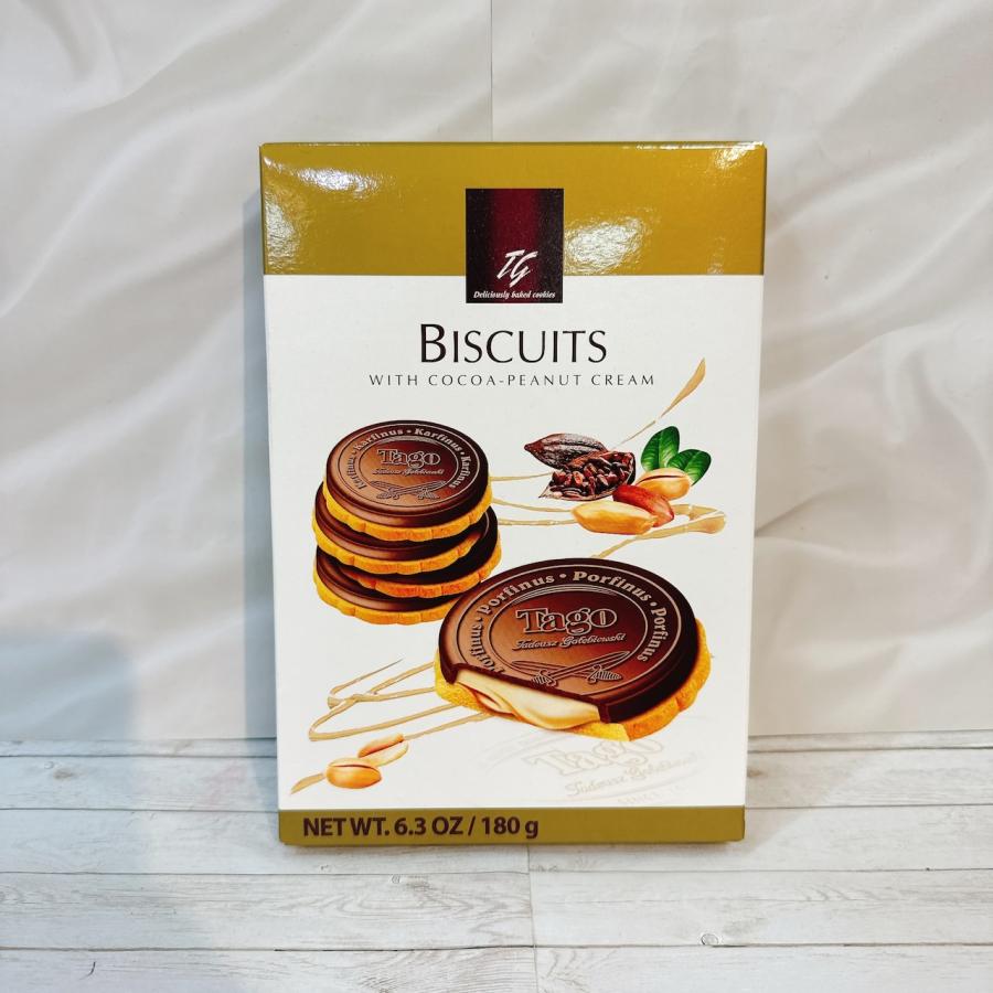 タゴ ピーナッツクリーム ビスケット180g : PX-STORE Yahoo!店 - 通販
