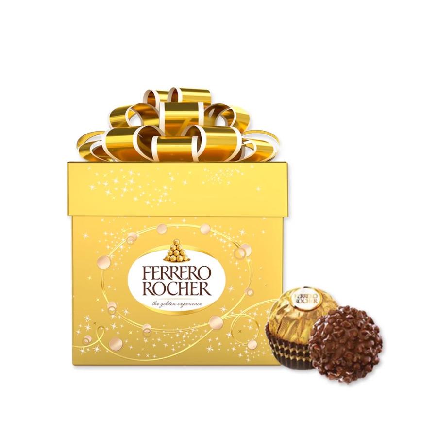 Ferrero Rocher　フェレロロシェ ギフトボックス入り　３２０粒チョコ 楽天市場】チョコレート フェレロ ロシェ Ferrero Rocher チョコ